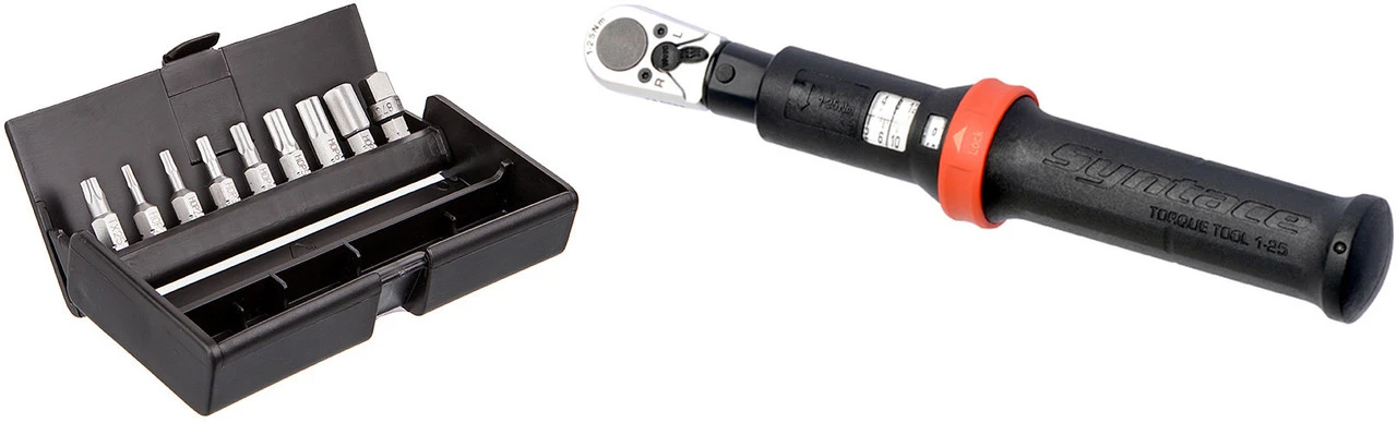 Syntace Torque Tool 1-25 Nm Drehmomentschlüssel - Testsieger-Set 1 Syntace Torque Tool 1-25 Nm Drehmomentschlüssel - Testsieger-Set