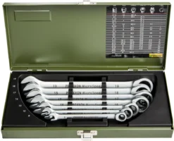 Proxxon Ring-Maulschlüsselset MicroSpeeder 7-teilig, Standardausführung