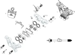 SRAM Ersatzteile G2 RSC (A1) Bremssattel (2020)