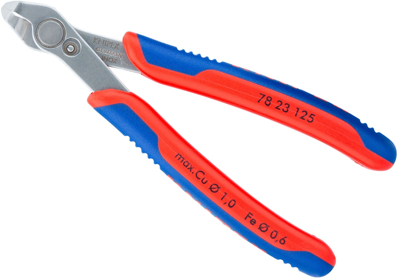 KNIPEX Electronic Super Knips® Zange Mit 60° Winkel 1 KNIPEX Electronic Super Knips® Zange Mit 60° Winkel