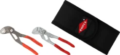 KNIPEX Zangenset Cobra Und Mini-Zangenschlüssel In Werkzeuggürteltasche